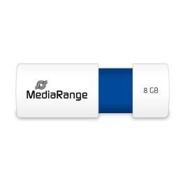 MediaRange MR971 USB-Stick 8GB USB 2.0 Slider Azul