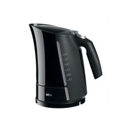 Braun WK500BK Hervidor Eléctrico Multiquick 5 1.6L Negro, Ebullición Rápida, Filtro Anti-Sarro, Seguridad Cuádruple