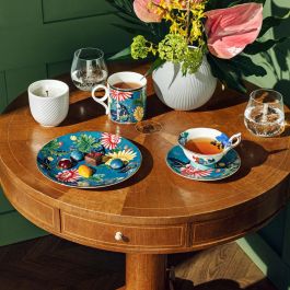 Wedgwood Plato Sapphire Garden 20 cm (4 Unidades) Colección Wonderlust