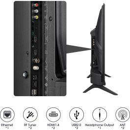 Hisense 32A4K Smart TV LED 32" HD Wifi Negro
