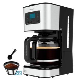 Cecotec 01999 Cafetera de Goteo Coffee 66 Smart Plus Programable 24h ExtremeAroma AutoClean 1.5L 12 Tazas Acero Inoxidable LCD Precio: 46.49999992. SKU: B1374VWL4G