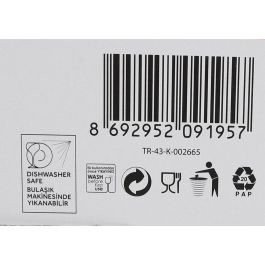 Lav Set 6 Tazas 95 cc C/Plato Espres Roma (6 Cajas)