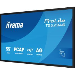 Iiyama Monitor Interactivo Profesional T5529AS-B1AG 55" 4K UHD Táctil Android 10 OS 3840x2160 USB-C WiFi 24/7