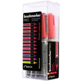 Karin Rotuladores Brushmarker Pro "Flowers Colours" Punta Pincel C-Surtidos Set 12 Ud Precio: 16.78999993. SKU: B1D39YQWJW