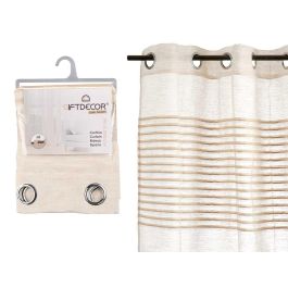 Cortina Rayas Plegadas Beige Giftdecor 34X5CM (6 Unidades) Precio: 67.50000004. SKU: B19ETVZ7YL
