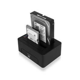 Ewent Estación de Acoplamiento Dual EW7014 para HDD/SSD SATA 2.5/3.5, Clonación sin PC, USB 3.0 Precio: 41.89000035. SKU: S0207697