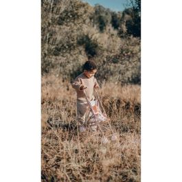 Smoby SMO220407 Cochecito de caña Baby Nurse para bebés de hasta 42cm