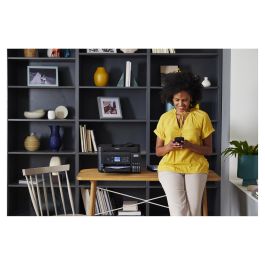 Epson ET-3850 Impresora Multifunción EcoTank 3 en 1, A4, Wi-Fi, ADF, Duplex, Inyección de Tinta, Color, 4800 x 1200 DPI