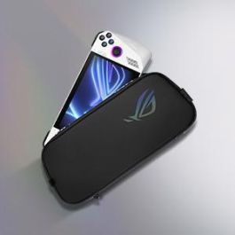 ASUS ROG ALLY Funda de Viaje Protectora para Consola Gaming. Estuche Impermeable, Antirrayones, con Soporte y Almacenamiento Negro.