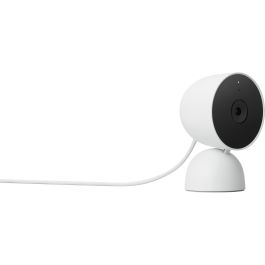 Google Nest Cam Indoor - Cámara de Seguridad IP Wi-Fi Interior, 1080p, Visión Nocturna, Audio 2 Vías, Blanca