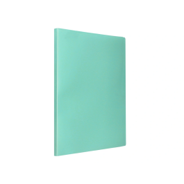 Liderpapel Carpeta Escaparate 30 Fundas Polipropileno DIN A4 Verde Manzana Opaco