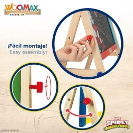 Pizarra 2 en 1 Spidey 5 Piezas 4 Unidades 40 x 64,5 x 31,5 cm Pizarra 2 en 1 Spidey 5 Piezas 4 Unidades 40 x 64,5 x 31,5 cm