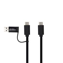 MicroConnect Cable USB-C a USB-A 3.2 Gen 1 SuperSpeed 5 Gbps - Conecta Laptops y Smartphones (USB-C) a Hubs/PC (USB-A) - 1m MicroConnect Cable USB-C a USB-A 3.2 Gen 1 SuperSpeed 5 Gbps - Conecta Laptops y Smartphones (USB-C) a Hubs/PC (USB-A) - 1m