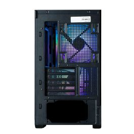 Zalman P30 Air Black Mini Tower PC micro ATX/Mini-ITX con ventana lateral de vidrio templado