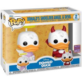 FUNKO Blister 2 Figuras POP Disney Donald Duck - Donald Angel & Devil Exclusive Precio: 34.50000037. SKU: B1GDSSLJPR
