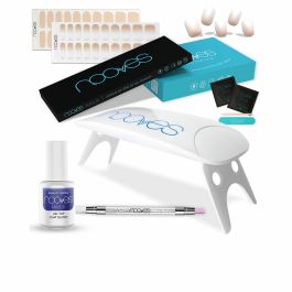 Nooves Láminas de Uñas de Gel Premium Starter Kit Beauty Nude, Estuche 8u con Lámpara UV/LED y Top Coat Glossy. Precio: 44.9499996. SKU: B18YCGRCWM