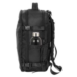 Safta Mochila de Viaje para Cabina, Apta para Portátil de hasta 15,6 Pulgadas, en Color Negro y Dimensiones 440x290x190 mm