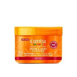 Cantu Gel Define & Shine Custard con Manteca de Karité 340g - Reduce Volumen, Alarga Rizos, Ideal para Cabello Ondulado a Afro Precio: 8.68999978. SKU: S4241651