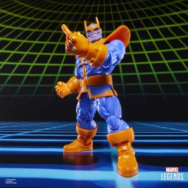Hasbro Pack 2 Figuras Marvel Legends Psylocke y Thanos 15 cm con Accesorios, Coleccionistas, Inspiradas en Videojuegos