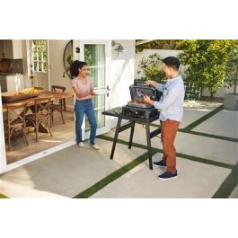 Ninja OG901EU Barbacoa Eléctrica de Exterior con Ahumador y Freidora de Aire ProConnect XL