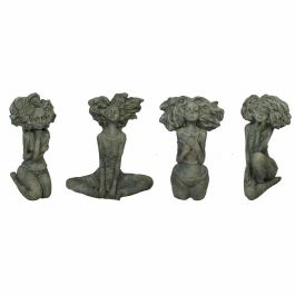 Figura Urban DKD Home Decor Gris 9 x 25 x 20 cm (4 Unidades) Precio: 20.3643. SKU: B1AJPX3Z9A