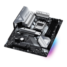 ASRock B650 Pro RS Placa Base AM5 AMD Ryzen 7000 DDR5 - Socket AM5, Chipset B650, 4xDIMM hasta 128GB