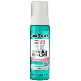 Soap & Glory THE FAB PORE Espuma Limpiadora Facial Purificante Poros Grasa Control Brillos Piel Mixta Grasa Dermatológicamente Probada 200 ml