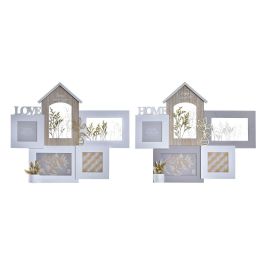 Marco Multifoto Urban DKD Home Decor Marron Blanco 3 x 39 x 46 cm (2 Unidades) Precio: 31.69000043. SKU: B143BHAL3J