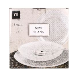 La Mediterranea Vajilla 18 Piezas New Tuana Colección La Mediterranea (2 Unidades)