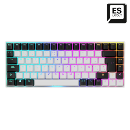 Sharkoon SKILLER SGK50 S3 teclado Juego USB QWERTY Español Blanco Precio: 58.49999947. SKU: B1G8SWJ7FB