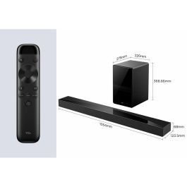 Barra de Sonido TCL Q75HE 30 W 620 W Barra de Sonido TCL Q75HE 30 W 620 W