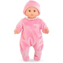 Corolle COR4062013110622 Pijama y gorro rosa para muñeca de 30cm, a partir de 18 meses