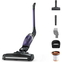 Rowenta Wireless Broom Vacuum, tubo flexible, compacto, todo tipo de superficie, autonomía 40 min, X-trem, negro/púrpura RH1238WO