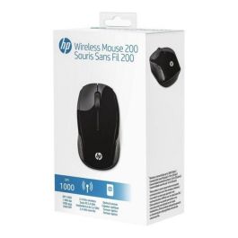 HP 200 Wireless Mouse, Económico Ambidextro, Diseño Ergonómico y Contorneado para Ambas Manos, Libertad de Movimiento Inalámbrica.