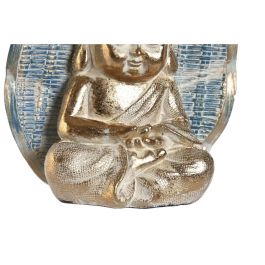 Figura Oriental DKD Home Decor Azul Turquesa 5.6 x 17.7 x 12.4 cm (2 Unidades)