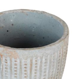 Macetero Cemento Decoración 14 X 14 X 14 cm