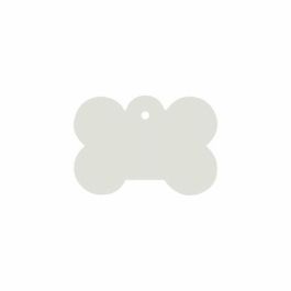 Placa identificativa para collar Imarc Bone Blanco
