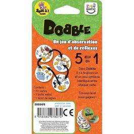 Asmodee Dobble Kids ECO - Juego de Cartas Educativo Familiar 0 Plástico