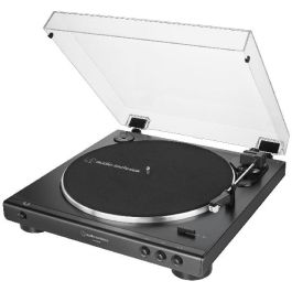 Audio Technica AT-LP60XUSBGM Tocadiscos Automático USB Gris Gunmetal 33/45 RPM con Preamplificador