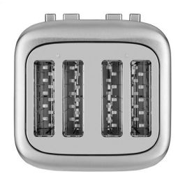 Kitchenaid Tostadora Metálica 4 Ranuras Plata, 7 Niveles de Tueste, Estilo Elegante Kitchenaid Tostadora Metálica 4 Ranuras Plata, 7 Niveles de Tueste, Estilo Elegante