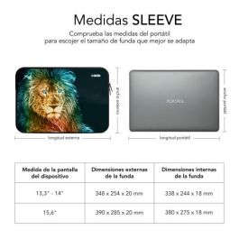SUBBLIM Trendy Sleeve Neo Lion 15,6"