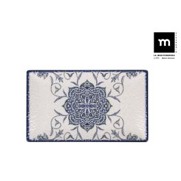 La Mediterranea Fuente Rectangular Rosetta Elite Brillo 25 x 15 cm (18 Unidades) Precio: 52.5000003. SKU: B1K7GJMRK2