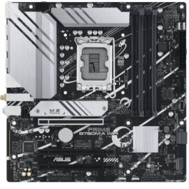 ASUS 90MB1EL0-M1EAY0 Placa Base PRIME B760M-A WiFi mATX, Intel LGA 1700, B760, DDR5, 2x M.2, WiFi 6E, 2.5Gb Ethernet