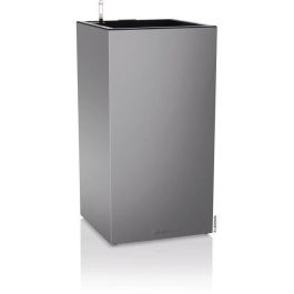 Macetero LECHUZA Canto Premium Column 40 - kit LED completo, plata metalizado Macetero LECHUZA Canto Premium Column 40 - kit LED completo, plata metalizado