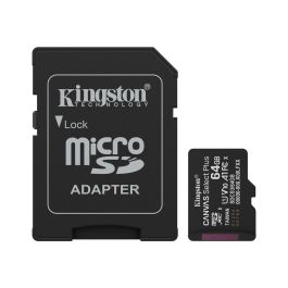 Kingston Technology Canvas Select Plus MicroSDXC Clase 10 U1 A1 64GB 100MB/s para Android Precio: 9.5900002. SKU: B16ESHVF6M