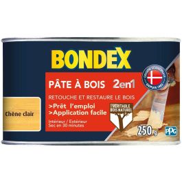 Bondex Masilla para Madera 2 en 1 Roble Claro XYL3261544204812 - 250 g Precio: 24.50000014. SKU: B1BAFDMYHB