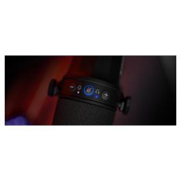 Genesis Gaming RADIUM 750D Micrófono para PC con Conector USB/XLR, Cardioide, 24-bit / 96 kHz, Negro