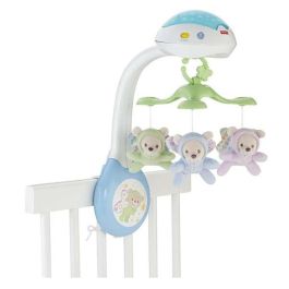 Móvil musical fisher-price ositos voladores con luz y sonido. Móvil musical fisher-price ositos voladores con luz y sonido.