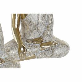 Figura Decorativa DKD Home Decor Dorado Buda Resina (22 x 12 x 30 cm) (2 pcs)