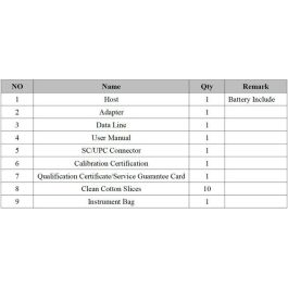 Lanview Mini-Pro OTDR Probador de Fibra Óptica para Redes FTTx, Medidor de Potencia, Localizador de Fallos, 8 Funciones Integradas, Pantalla LCD a Color